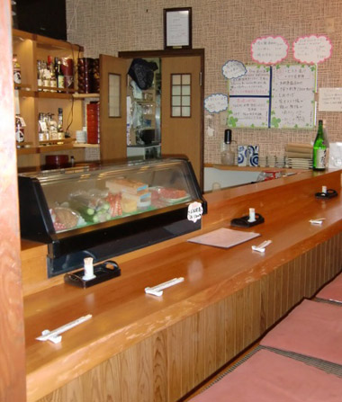 画像：お食事処やまさき　店内